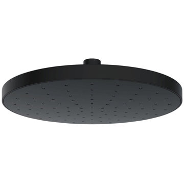 

Wenko Sprchová hlavice s automatickým čištěním, kulatá, černá, průměr 22,5 cm