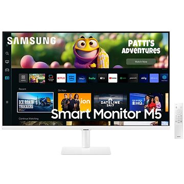 32" Samsung Smart Monitor M50C Bílá