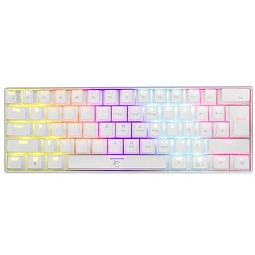 

White Shark SHINOBI White, Outemu BLUE - US