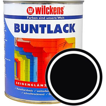

Wilckens Německá syntetická vrchní barva pololesk Buntlack Seidenglaenzend černá