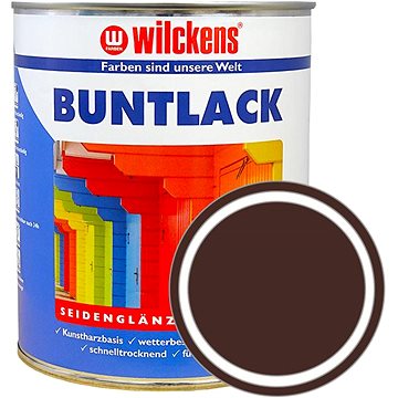 

Wilckens Německá syntetická vrchní barva pololesk Buntlack Seidenglaenzend tmavě hnědá