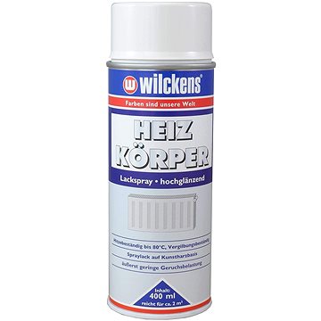 

Wilckens Bílá polomatná barva na topení ve spreji Heizkoerper Lackspray 400 ml