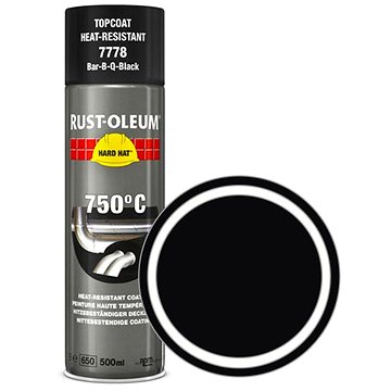 

Rust-Oleum Tepelně odolná barva ve spreji Heat Resistant Aerosol 750°C / 500 ml černá
