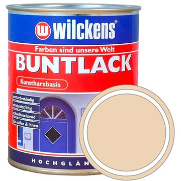 

Wilckens Syntetická vrchní barva vysoký lesk Buntlack Hochglaezend 750 ml, slonová kost