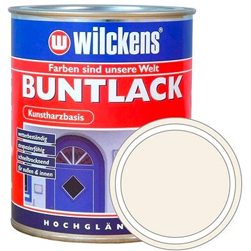 

Wilckens Syntetická vrchní barva vysoký lesk Buntlack Hochglaezend 750 ml, bílá