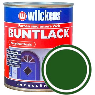 

Wilckens Syntetická vrchní barva vysoký lesk Buntlack Hochglaezend 750 ml, zelená