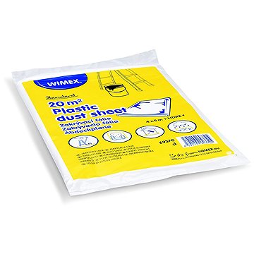 

Wimex HDPE 6 µm, čirá, 4 × 5 m