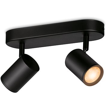 

WiZ Imageo bodové LED svítidlo 2 × GU10 4,9 W, černé