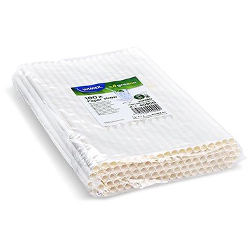 

Wimex Brčko Jumbo 250 mm / 8 mm papírové bílé 100 ks