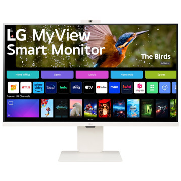 

31.5" LG Smart TV monitor 32SR85U-W
