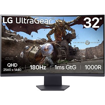 

32" LG UltraGear 32GS60QC-B