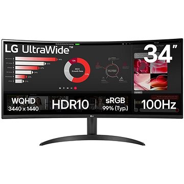 

34" LG UltraWide 34WR50QK