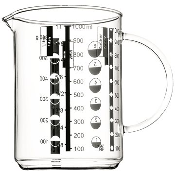

WMF skleněná odměrka 1 l Gourmet 605972000