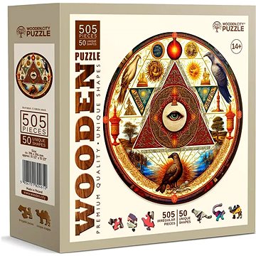 

WOODEN CITY Dřevěné puzzle Oko vesmíru 505 dílků