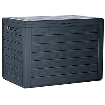 

PROSPERPLAST zahradní box WOODEBOX antracit 190 l