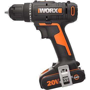

WORX Vrtačka AKU 20V 30 Nm WX100 (1x2 Ah)