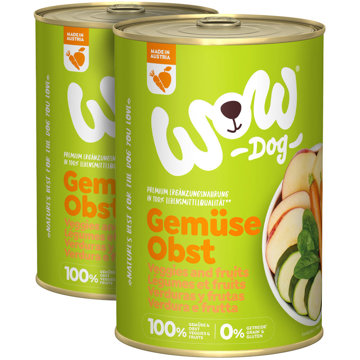 

WOW konzerva PUR Zelenina a ovoce 2 × 400 g