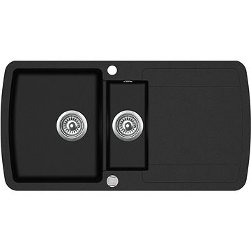 

AQUASANITA Lira 960.10E Black metallic