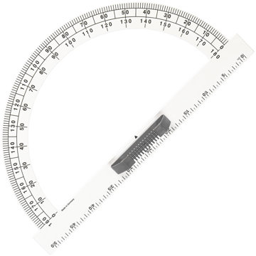 

WISSNER magnetický tabulový 180° 50 cm, bílý