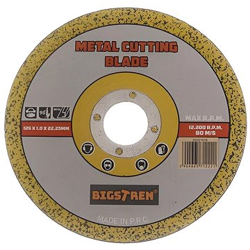 

Bigstren 21639 Řezný kotouč na kov 125 mm 50 ks