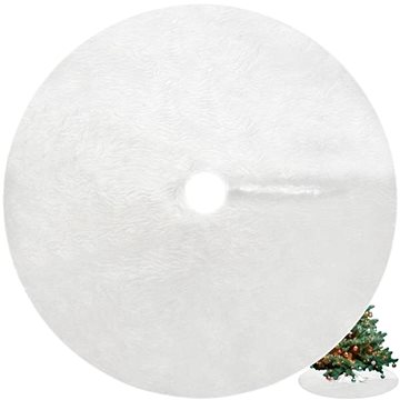 

ISO Vánoční dekorace - podložka pod vánoční stromeček, bílá, 120 cm