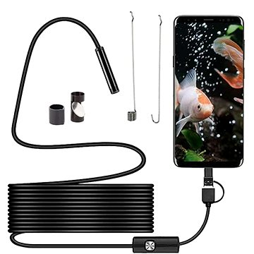 

MDS Endoskopická Full HD kamera s USB a microUSB konektorem - 5 m/8 mm