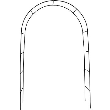 

ISO 1719 Zahradní oblouk 240 × 140 × 38 cm
