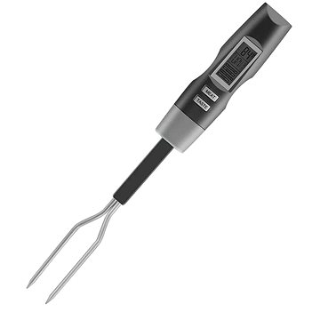 

GGV Grilovací BBQ vidlička s teploměrem