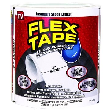 

Alum Vodotěsná lepící páska - Flex Tape bílá