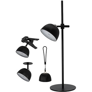

KOBI Stolní lampička LED Lizbona 3,5 W CCT 4v1 černá