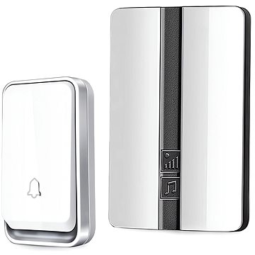 

Verk 01701 Bezdrátový zvonek IP44, přijímač, ovladač, 150 m, bílý