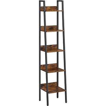 

VASAGLE Knihovna 5 polic, tvar A, 33,8 × 30 × 170 cm