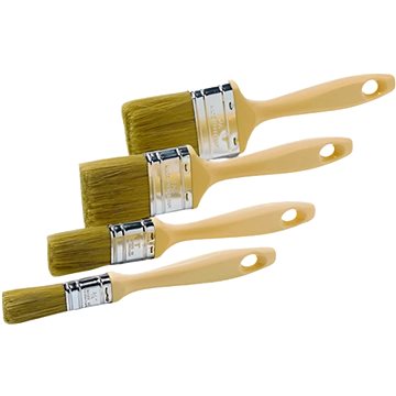 

Schüller Eh'klar 4dílná sada plochých štětců ML Cream, vel. 20, 30, 50, 60 mm