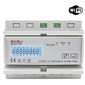 

Secutek WiFi Trojfázový dvoucestný měřič energie