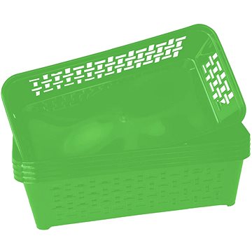 

DuraHome Sada košíků DOMINO 1, zelená, 5 ks