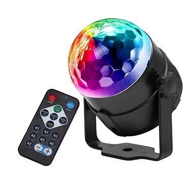 

Verk 12268 LED disko koule s dálkovým ovládáním