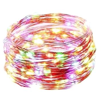 

MDS Dekorativní světelný řetěz s 50 LED - vícebarevný