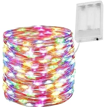 

MDS Dekorativní osvětlení na LED řetězu s 30 LED - vícebarevné