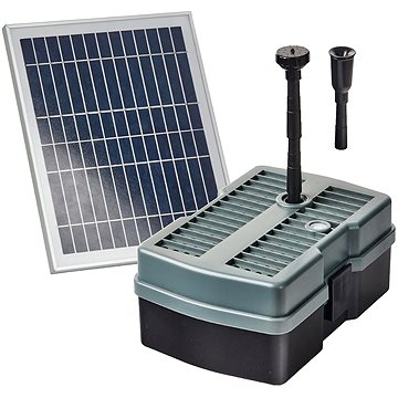 

Heissner Solární podvodní filtrace do 1 m3, UV 5 W, čerpadlo 600 l/h SFU600UV-00