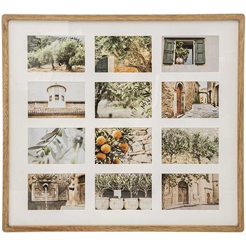 

Atmosphera Fotorámeček Milea 12 fotek, dřevěný