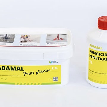 

ABAMAL Proti plísním 2,5 l + Fungicidní penetrace 1 l