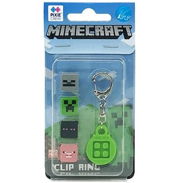 

Minecraft: Faces - přívěsek na klíče