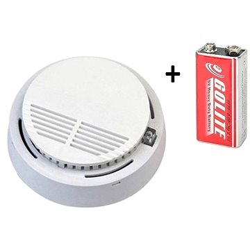 

Secutek Požární hlásič a detektor kouře VIP-909 EN14604 + 9 V baterie zdarma