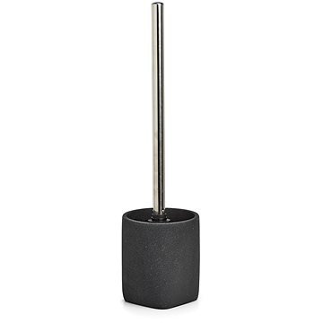 

ZELLER WC Štětka černá motiv, černý kámen 9,5 × 36,5 cm
