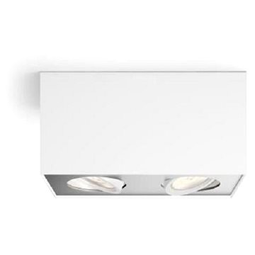 

Philips Box stropní bodové LED 2 × 4,5W 1000 lm 2200-2700 K IP20 WarmGlow, bílé
