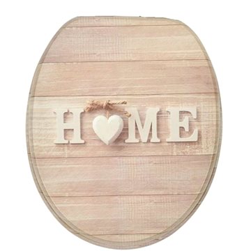 

DuraHome HOME soft close WC prkénko, MDF
