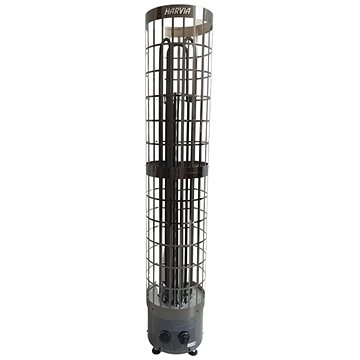 

HARVIA Saunová kamna elektrická, s regulací Cilindro PC66 Steel 6,6 kW