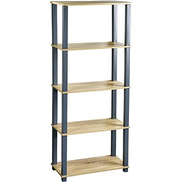 

KESPER Regál policový Blue 5 polic, plast, MDF, 60 × 147 × 29 cm