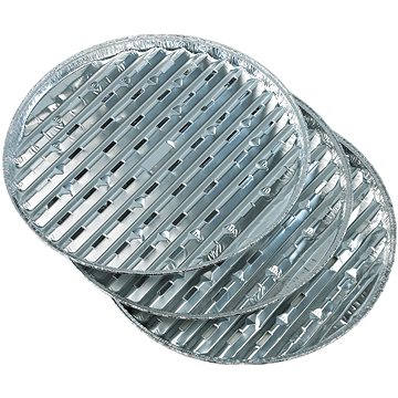 

LANDMANN Grilovací příslušenství - hliníkové tácky na grill 34 cm, 3 ks
