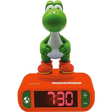 

Lexibook Budík s 3D figurkou Super Mario Yoshi